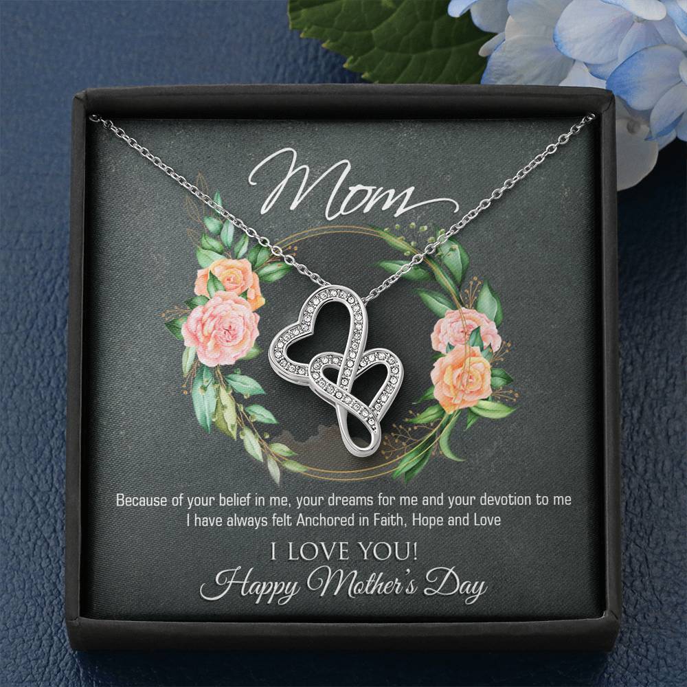 Mother Day, Heart Necklace Gift, Mother Gift, Gifts for mom, Mother Day Gifts for wife.