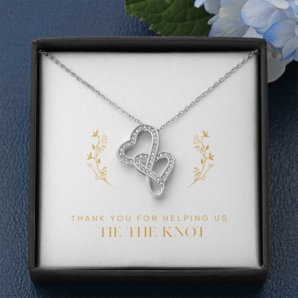 Thank You Gift Necklace To My True Friend Thanks for Support Appreciation Heart Pendent