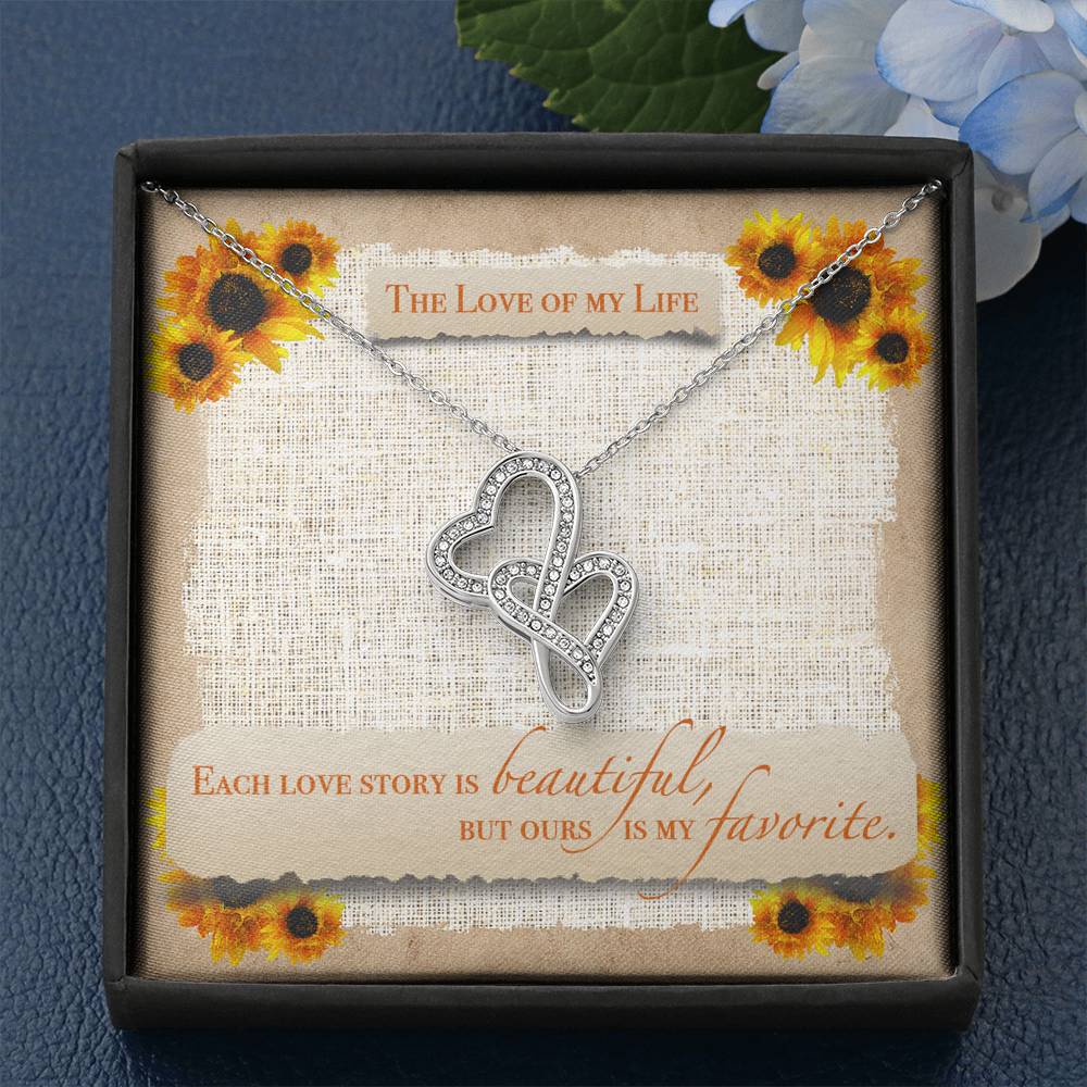 Heart Necklace Gift To My Love Custom Raw Birthstone Pendent On Birthday Valentine day