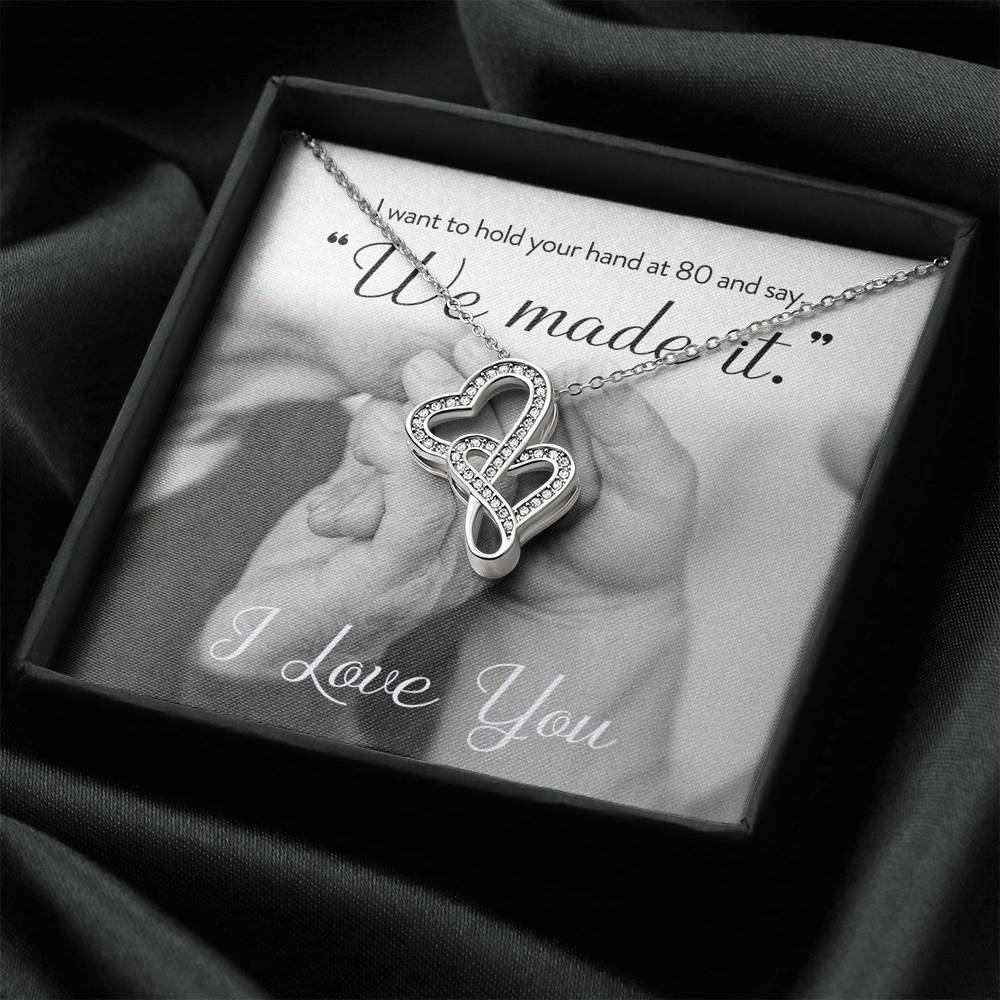 To My Wife Girlfriend Mom Mother In Law Necklace Gift From Husband Boyfriend Kids On Valentine's Day Mother's Day Birthday Wedding Gift