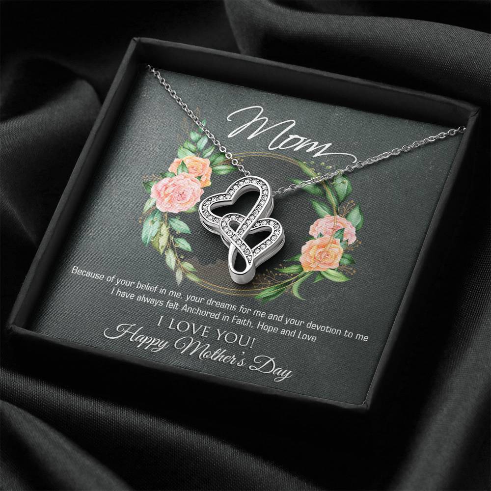 Mother Day, Heart Necklace Gift, Mother Gift, Gifts for mom, Mother Day Gifts for wife.