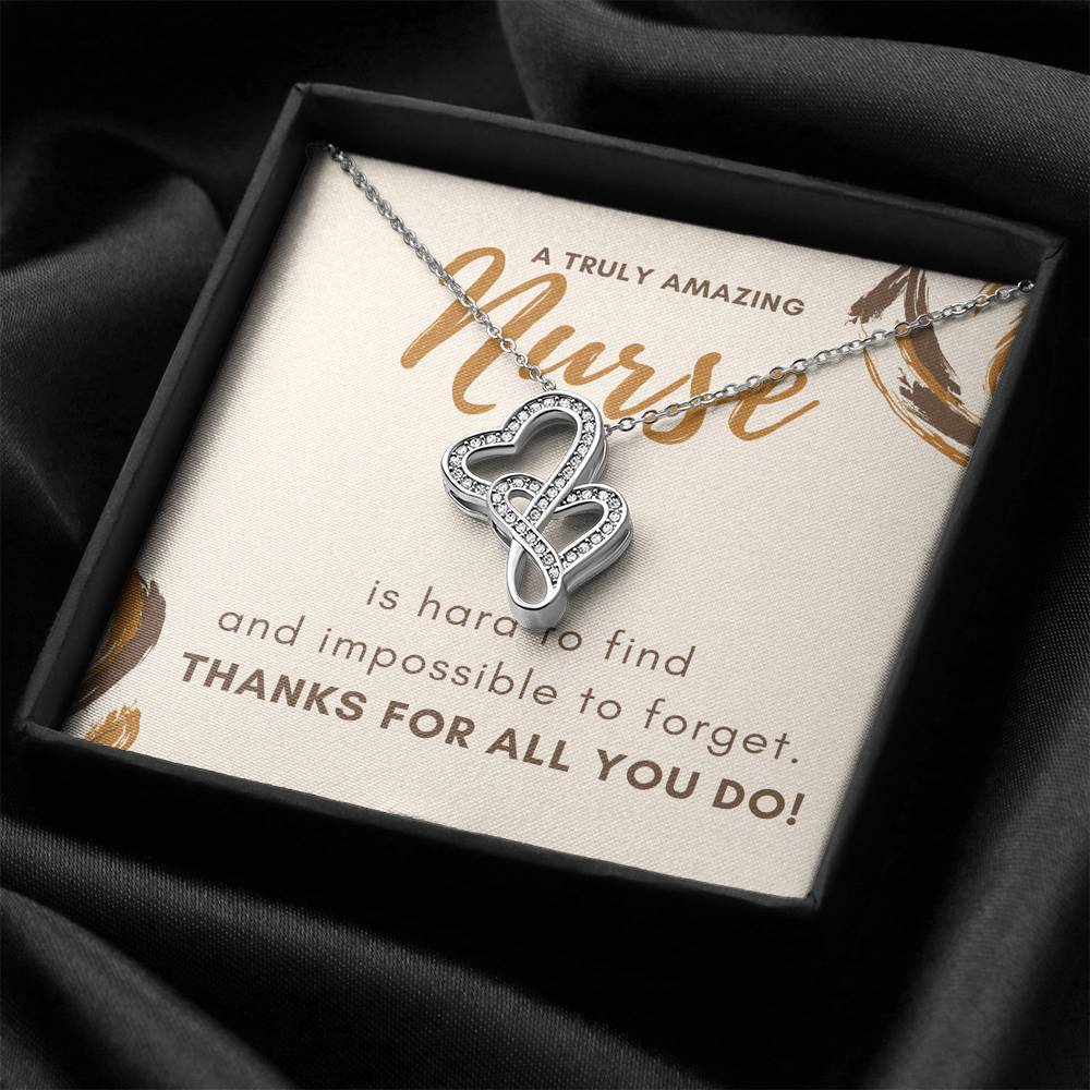 Heart Necklace Dainty Medical Pendent Gift For Nurse