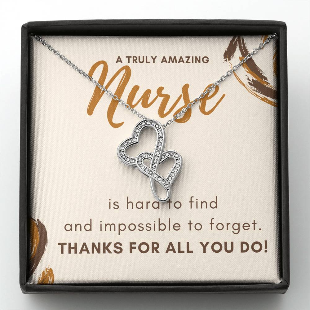 Heart Necklace Dainty Medical Pendent Gift For Nurse