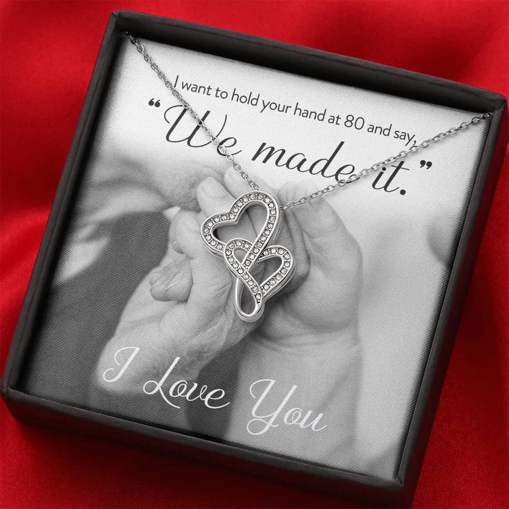 To My Wife Girlfriend Mom Mother In Law Necklace Gift From Husband Boyfriend Kids On Valentine's Day Mother's Day Birthday Wedding Gift