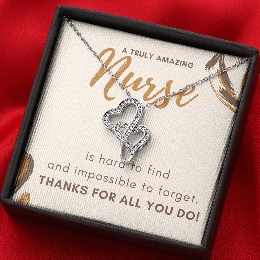 Heart Necklace Dainty Medical Pendent Gift For Nurse