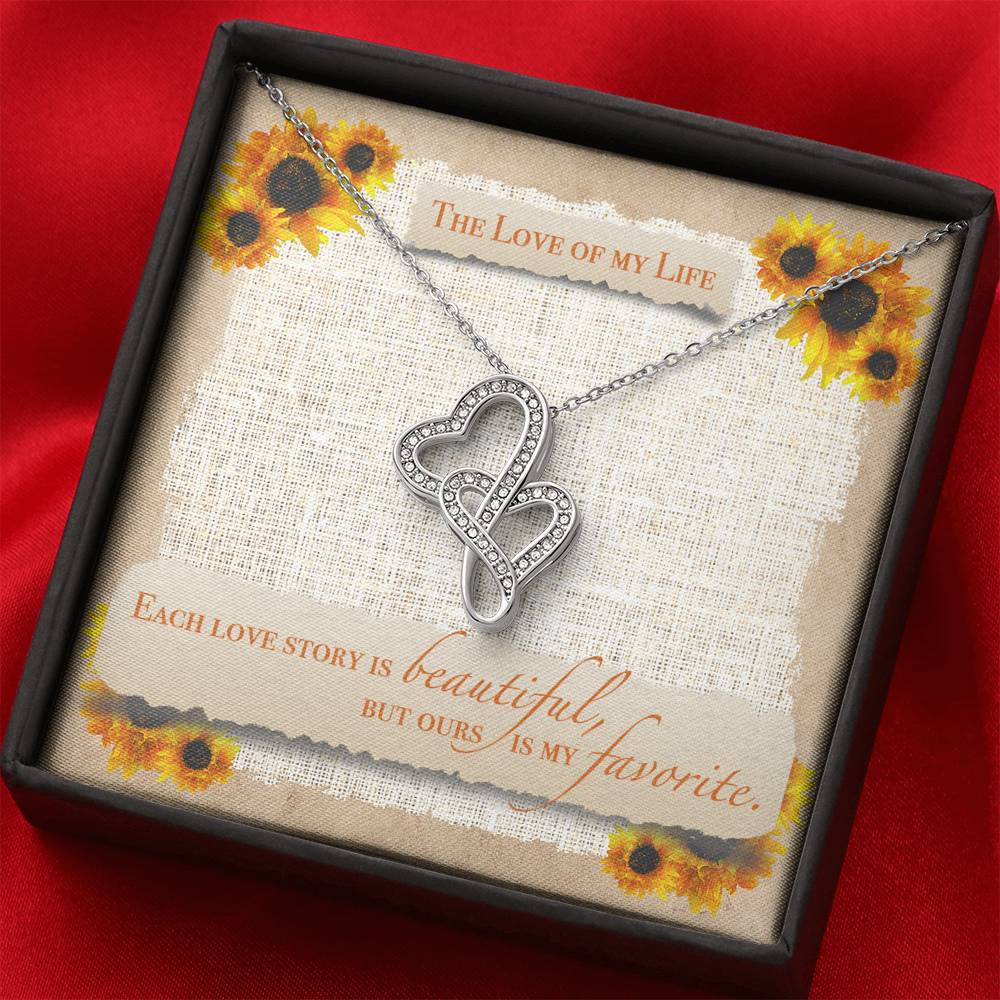 Heart Necklace Gift To My Love Custom Raw Birthstone Pendent On Birthday Valentine day