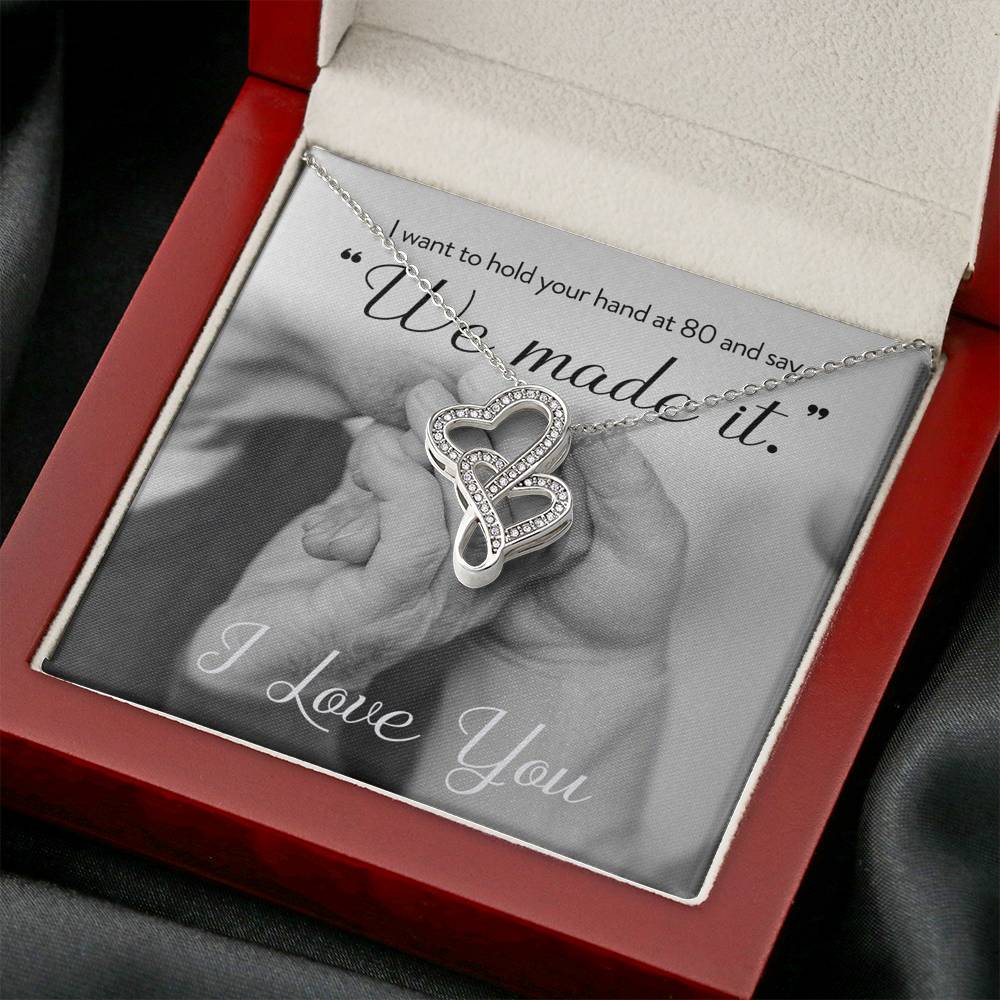 To My Wife Girlfriend Mom Mother In Law Necklace Gift From Husband Boyfriend Kids On Valentine's Day Mother's Day Birthday Wedding Gift