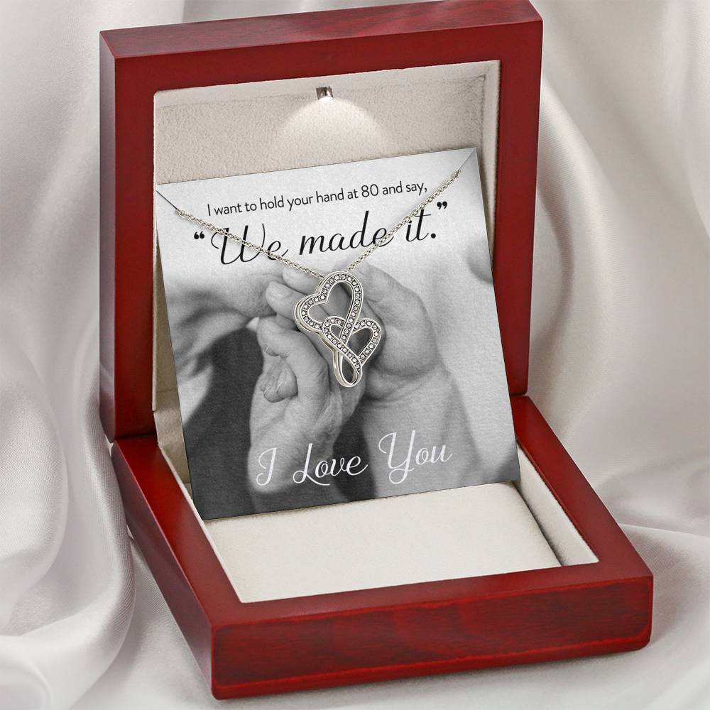 To My Wife Girlfriend Mom Mother In Law Necklace Gift From Husband Boyfriend Kids On Valentine's Day Mother's Day Birthday Wedding Gift