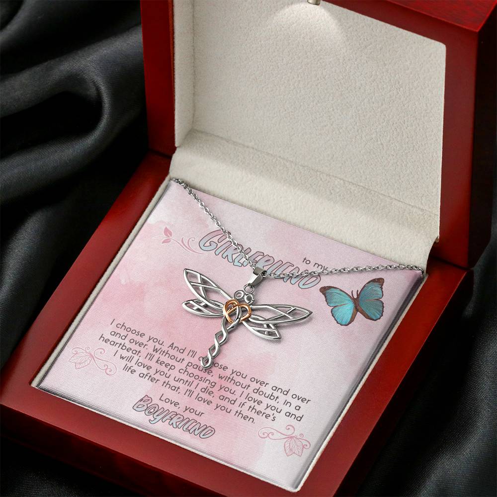 Valentines Day Necklace For Girlfriend Forever Love Pendent From Future Husband