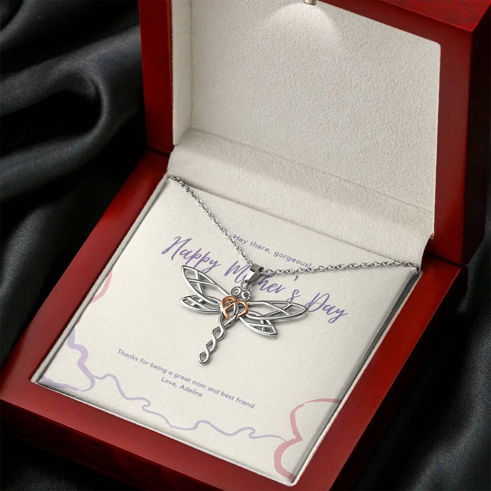 Mothers Day From Daughter, Mother Necklace, Mothers Day From Daughter, Daughter to Stepmother Necklace Gift, Foster Mom Gift,  Aunt Gift For Mothers Day, Mother Figure Gift,