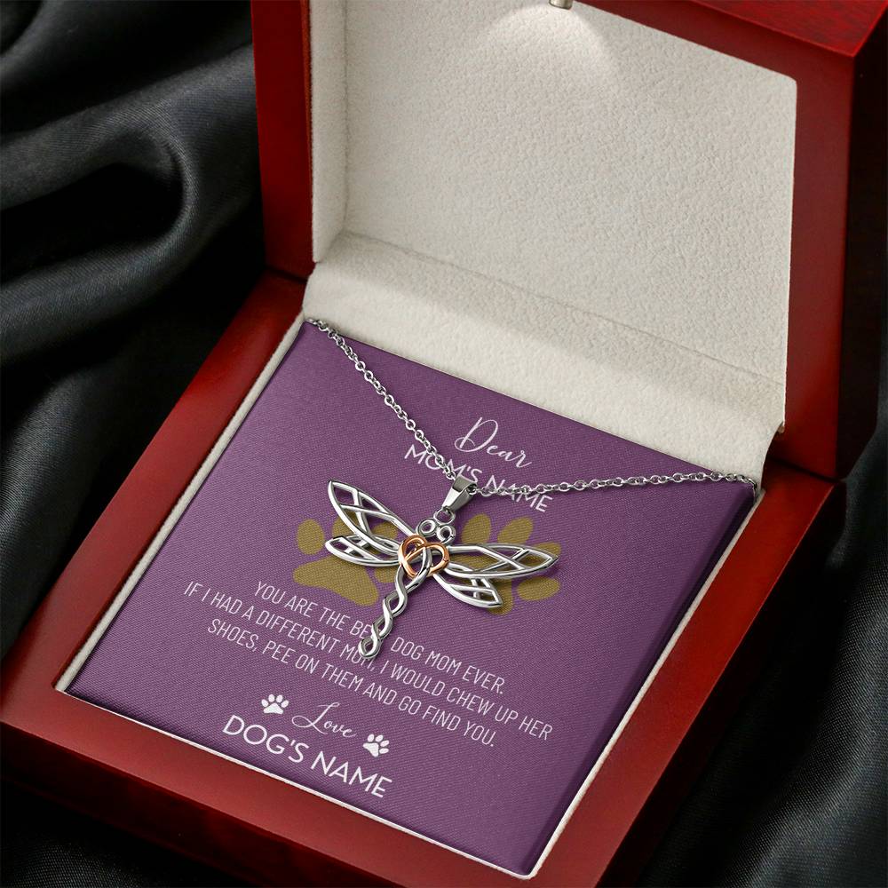 Necklace Gift For Women To My Mom Step Mom Grandma Mother In Law Love Expressing Gift With The Message Card From Kids On Mother's Day Birthday