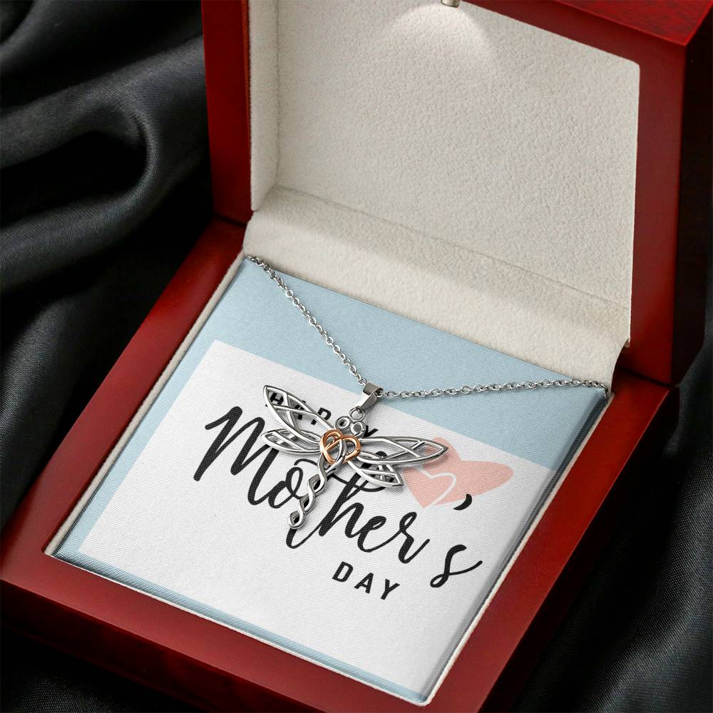 Mother's Day Necklace Message Cards. Custom Meaningful Card for Mom.Personalized Jewelry Card. Wife Gift from Husband. Mom Gift from Son