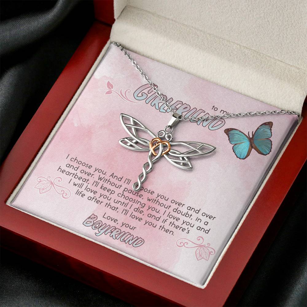 Valentines Day Necklace For Girlfriend Forever Love Pendent From Future Husband