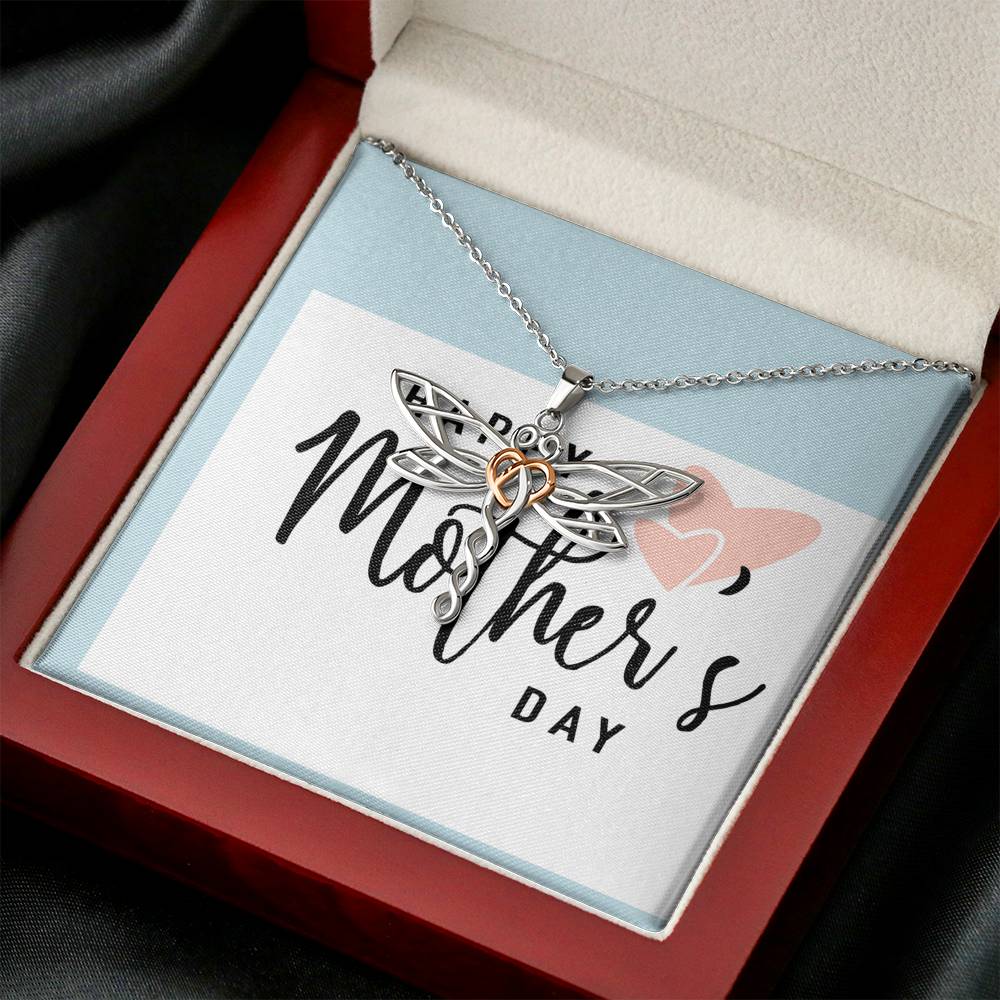Mother's Day Necklace Message Cards. Custom Meaningful Card for Mom.Personalized Jewelry Card. Wife Gift from Husband. Mom Gift from Son