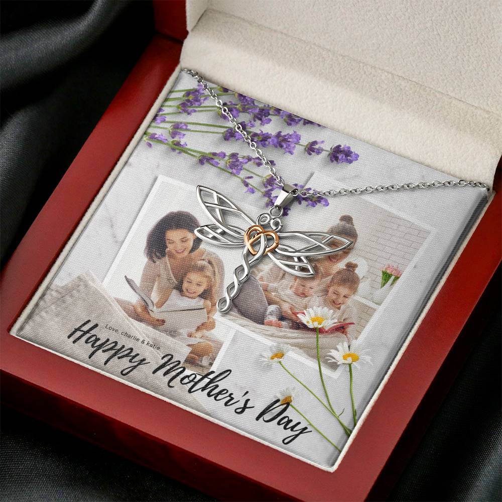 Mothers day Personalized Gift for Mom, Birthstone Necklace, Custom Necklace For Mom, Kids Initial Jewelry, Mommy Necklace, Family Necklace
