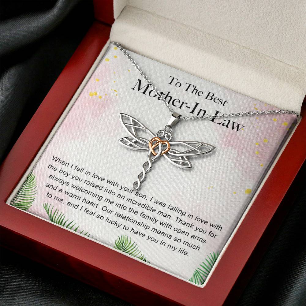 Mother of the Groom Necklace Charm Necklaces Thank You For Raising The Man Of My Dreams Gift Necklace Future Mother in Law Bride to Mother in law gift Gifts for Mom