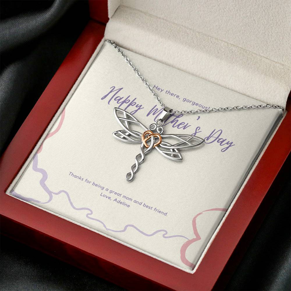 Mothers Day From Daughter, Mother Necklace, Mothers Day From Daughter, Daughter to Stepmother Necklace Gift, Foster Mom Gift,  Aunt Gift For Mothers Day, Mother Figure Gift,
