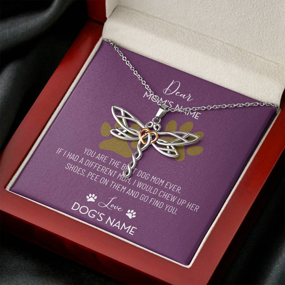 Necklace Gift For Women To My Mom Step Mom Grandma Mother In Law Love Expressing Gift With The Message Card From Kids On Mother's Day Birthday