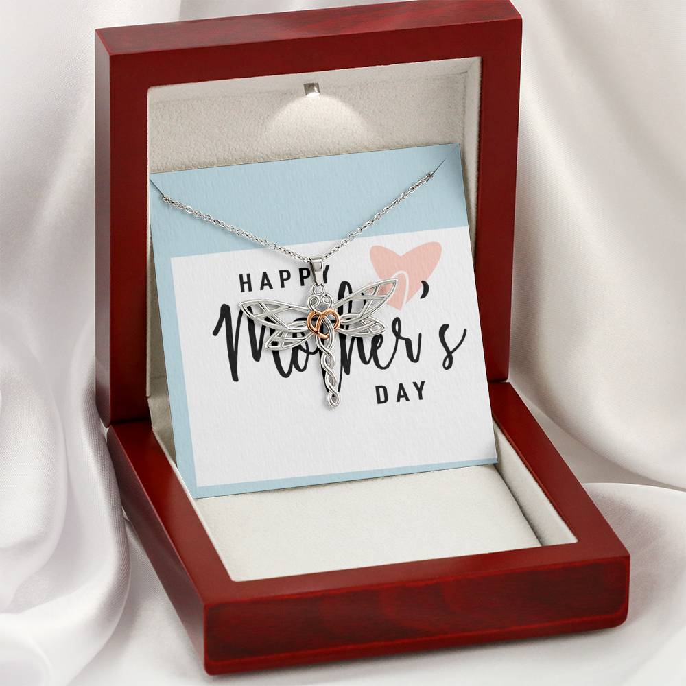 Mother's Day Necklace Message Cards. Custom Meaningful Card for Mom.Personalized Jewelry Card. Wife Gift from Husband. Mom Gift from Son