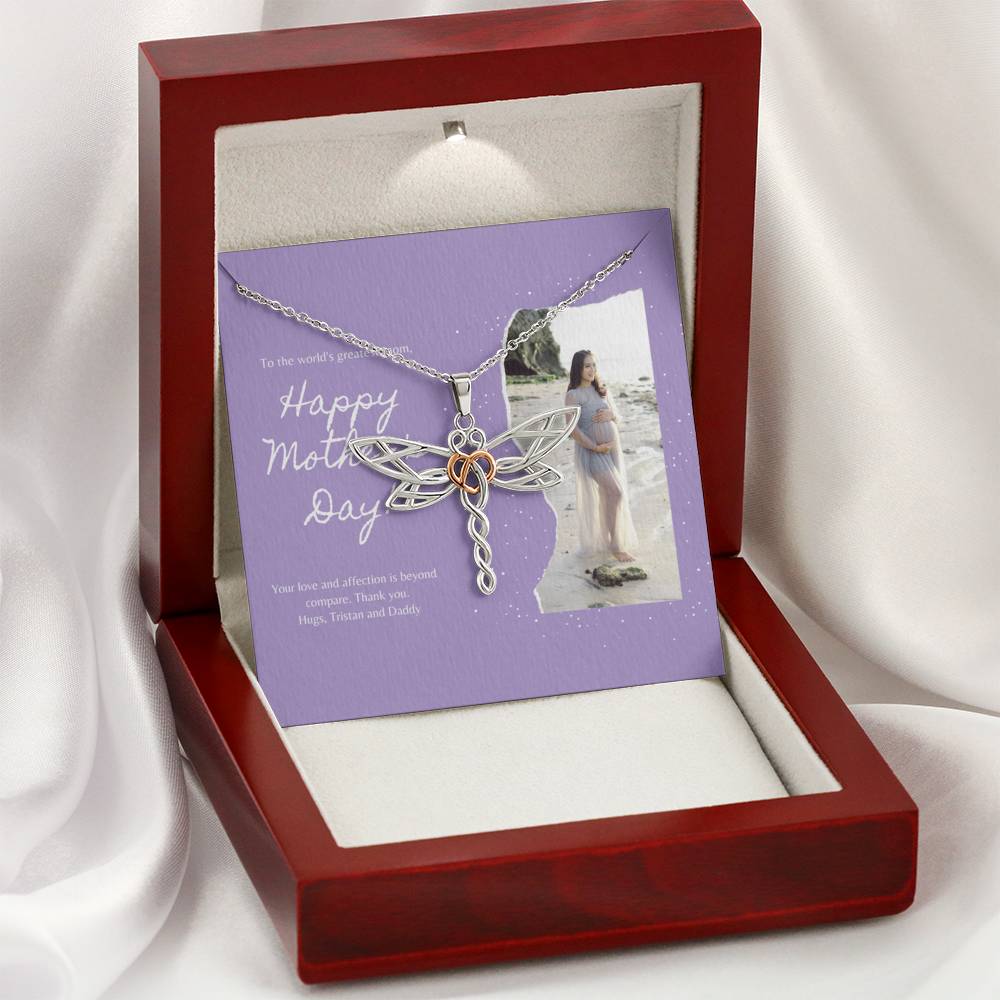 Gift for Other Mom, Birthday Gift for Step Mom to Say Thank you, Mothers Day Personalized, Jewelry Gift for My Second Mom, To My Mom Necklace Personalized Mother Day Gift, Unbiological Mom Gift,
