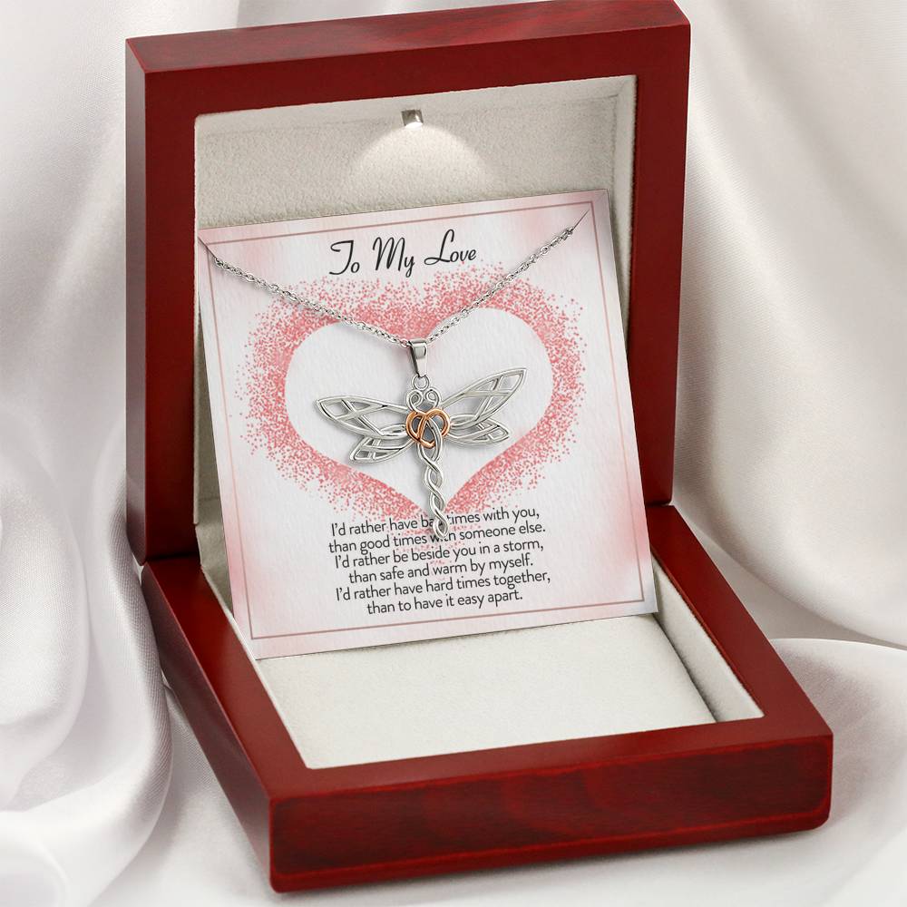 Girlfriend Necklace Personalized  Anniversary Gift Birthday Valentines Gift for Wife Fiance Necklace for Women with Message Card Silver Necklace for Women