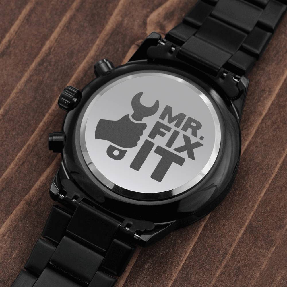 Gift for dad, Personalized Watch, Custom Watch, Mens Watch, Father's day gift, To dad from daughter, personalized gift for dad