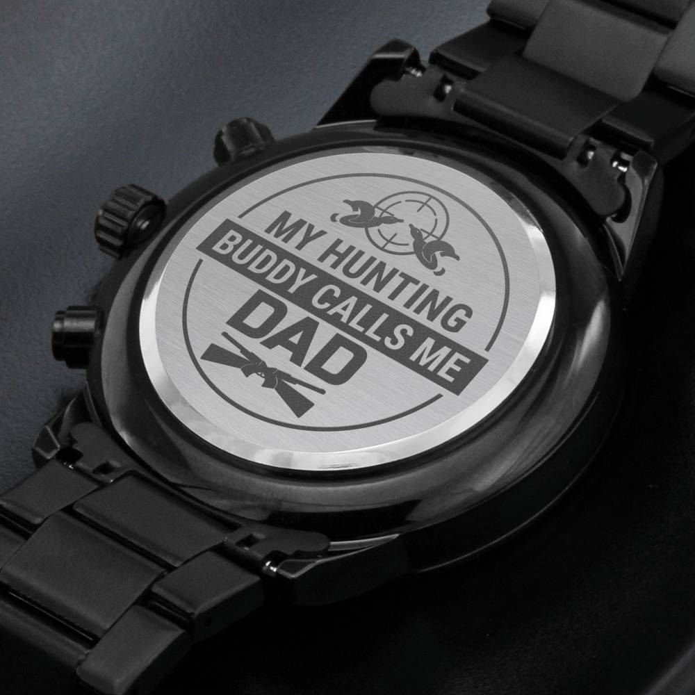 hunting dad gifts, watch for dad, fathers day gifts, hunting gifts for dad, engraved watch for dad, gift for dad
