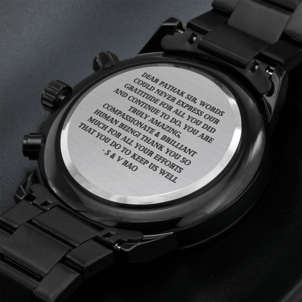 Suchi Rao watch1