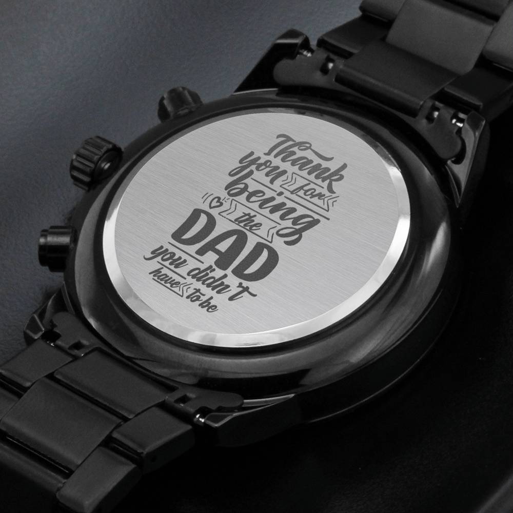 Bonus Dad Fathers Day Gift Watch Step Dad Fathers Day Gift, Bonus Dad Gifts From Daughter, Stepdad Gift For Fathers Day, Stepfather Birthday Gift