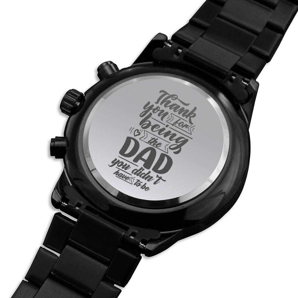 Bonus Dad Fathers Day Gift Watch Step Dad Fathers Day Gift, Bonus Dad Gifts From Daughter, Stepdad Gift For Fathers Day, Stepfather Birthday Gift