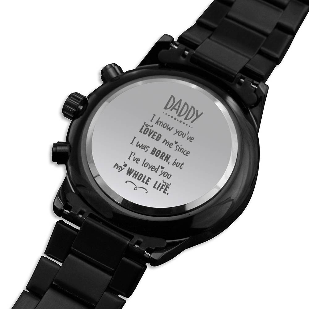 Gift To My Dad, Daughter To Dad Gift, Engraved Gift From Daughter, Watch For Dad, Dad Gifts from Daughter, Birthday gift for Dad from Daughter, Dad Pocket Watch, Daddys Little Girl, Dad Gift Idea, Dad Present