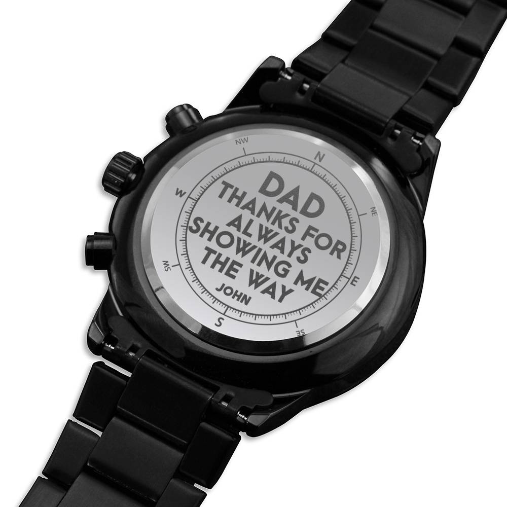 Compass, Personalized Compass, Engraved Compass, Father's day gift, Dad gift, Thank you Dad, Anniversary Gift, Husband Gift