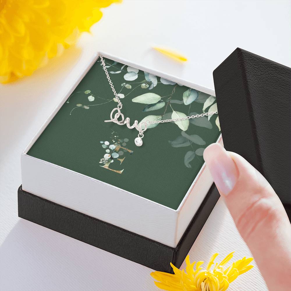 Love Scripted Pendent To My Wife Girlfriend On Valentine's Day
