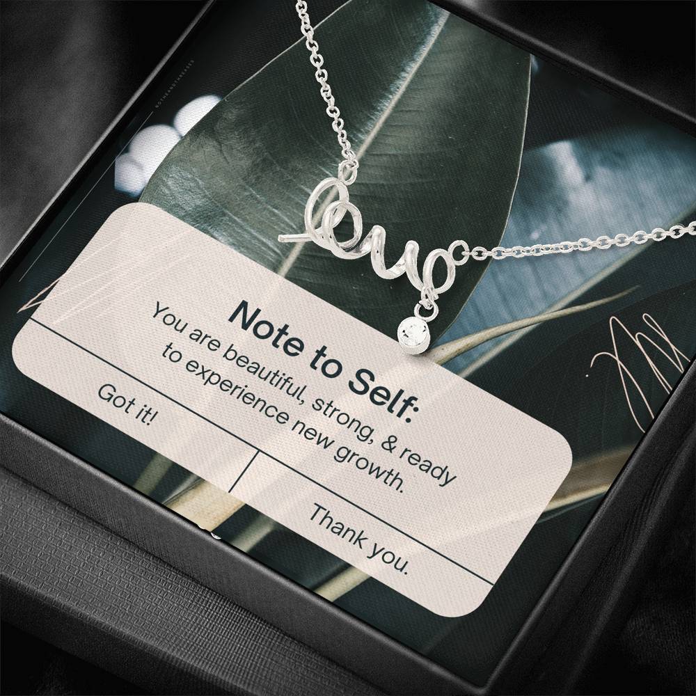 Birthday Love Engraved Necklace To My Strong Beautiful Mom From Daughter Son