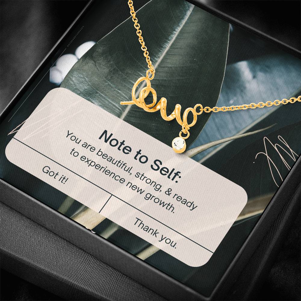 Birthday Love Engraved Necklace To My Strong Beautiful Mom From Daughter Son