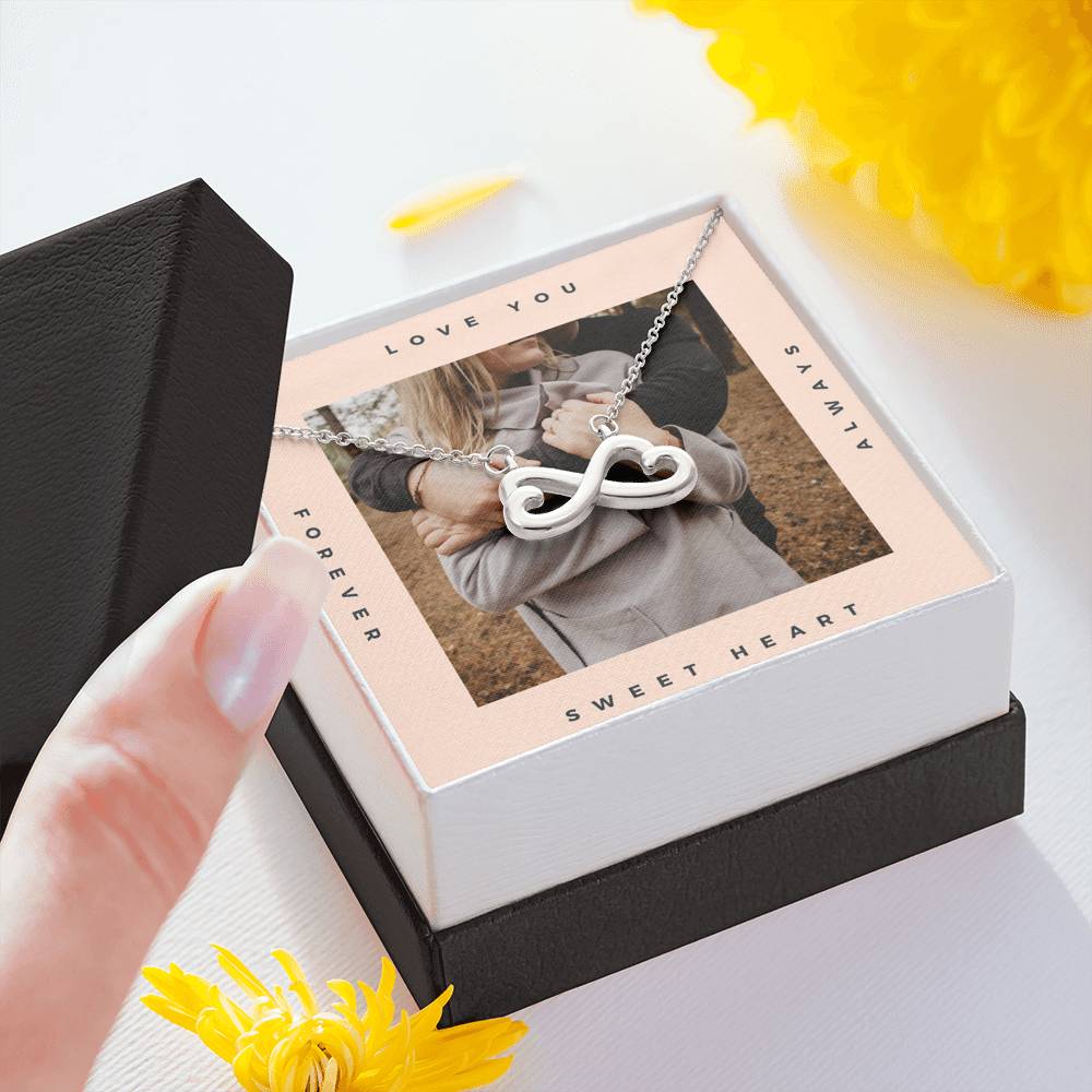 Necklace Gift To My Mom Wife Girlfriend On Mother's Day Birthday Wedding Pendent Gift With The Message Card From Daughter Son Husband