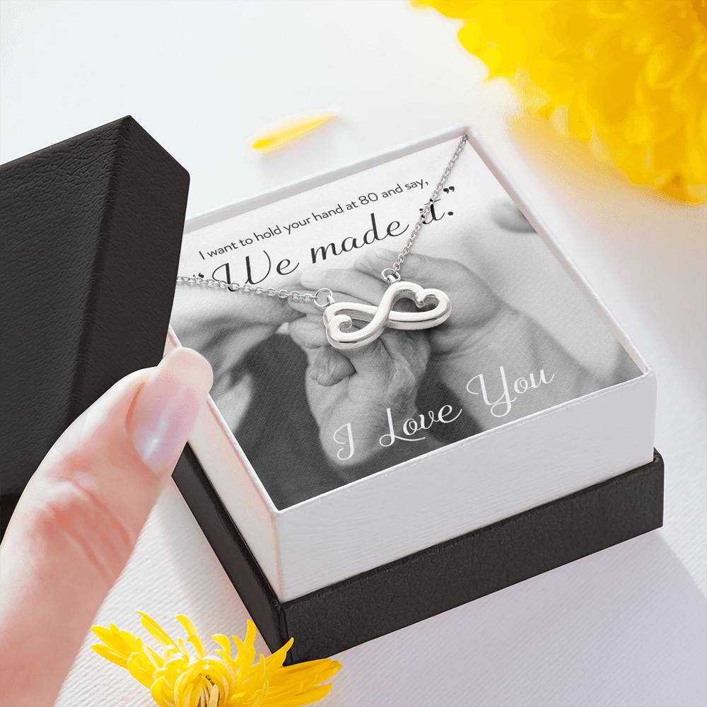 To My Mom Mother In Law Grandma Wife Fiancée Personalized Necklace Gift On Mother's Day Valentine's Day Birthday Wedding Gift