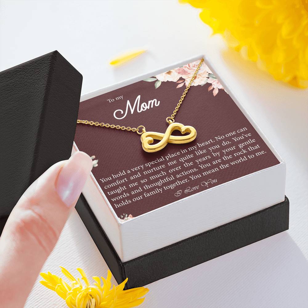 Necklace Gift For Mom Birthday Heart Pendent From Daughter