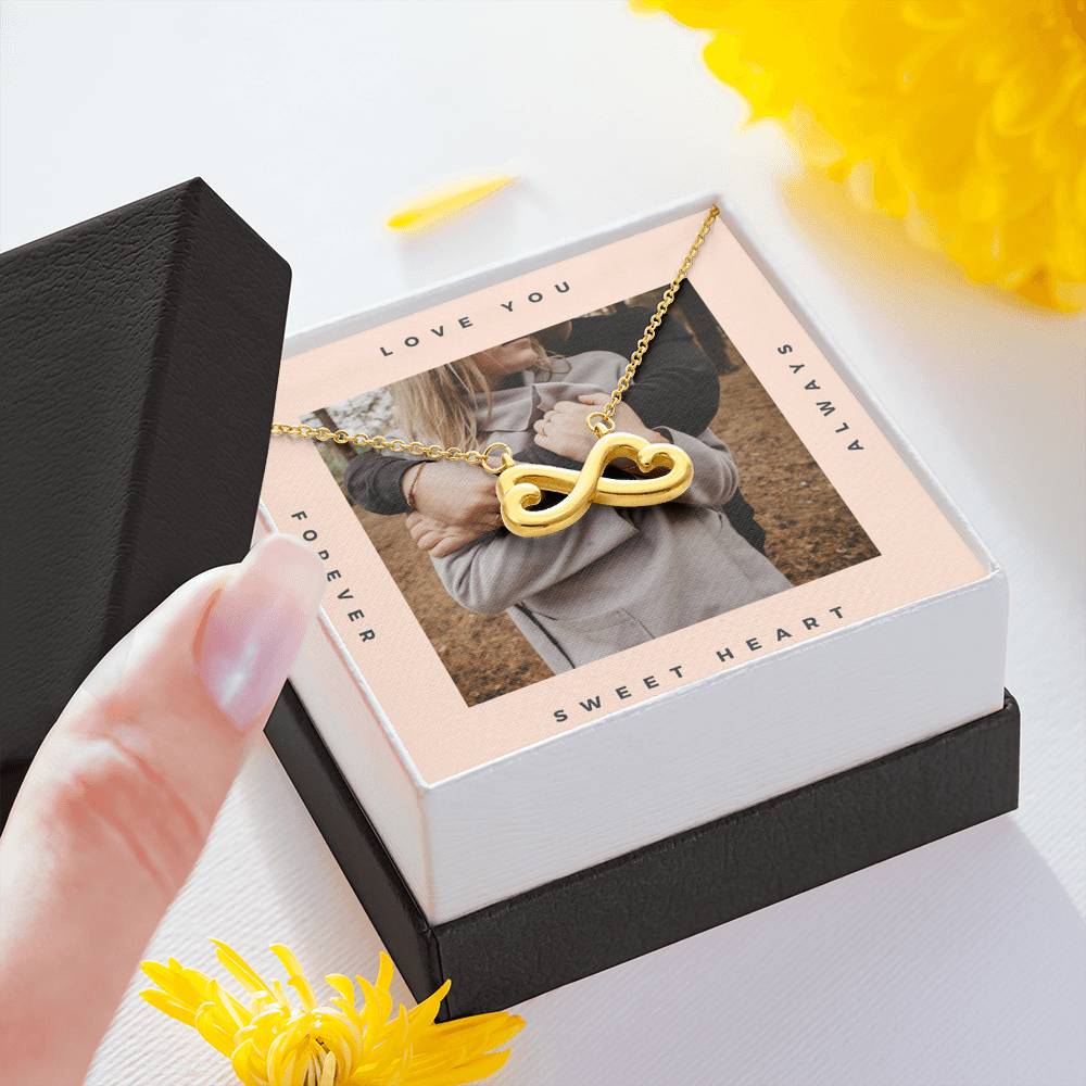 Necklace Gift To My Mom Wife Girlfriend On Mother's Day Birthday Wedding Pendent Gift With The Message Card From Daughter Son Husband