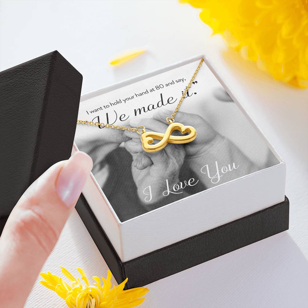 To My Mom Mother In Law Grandma Wife Fiancée Personalized Necklace Gift On Mother's Day Valentine's Day Birthday Wedding Gift