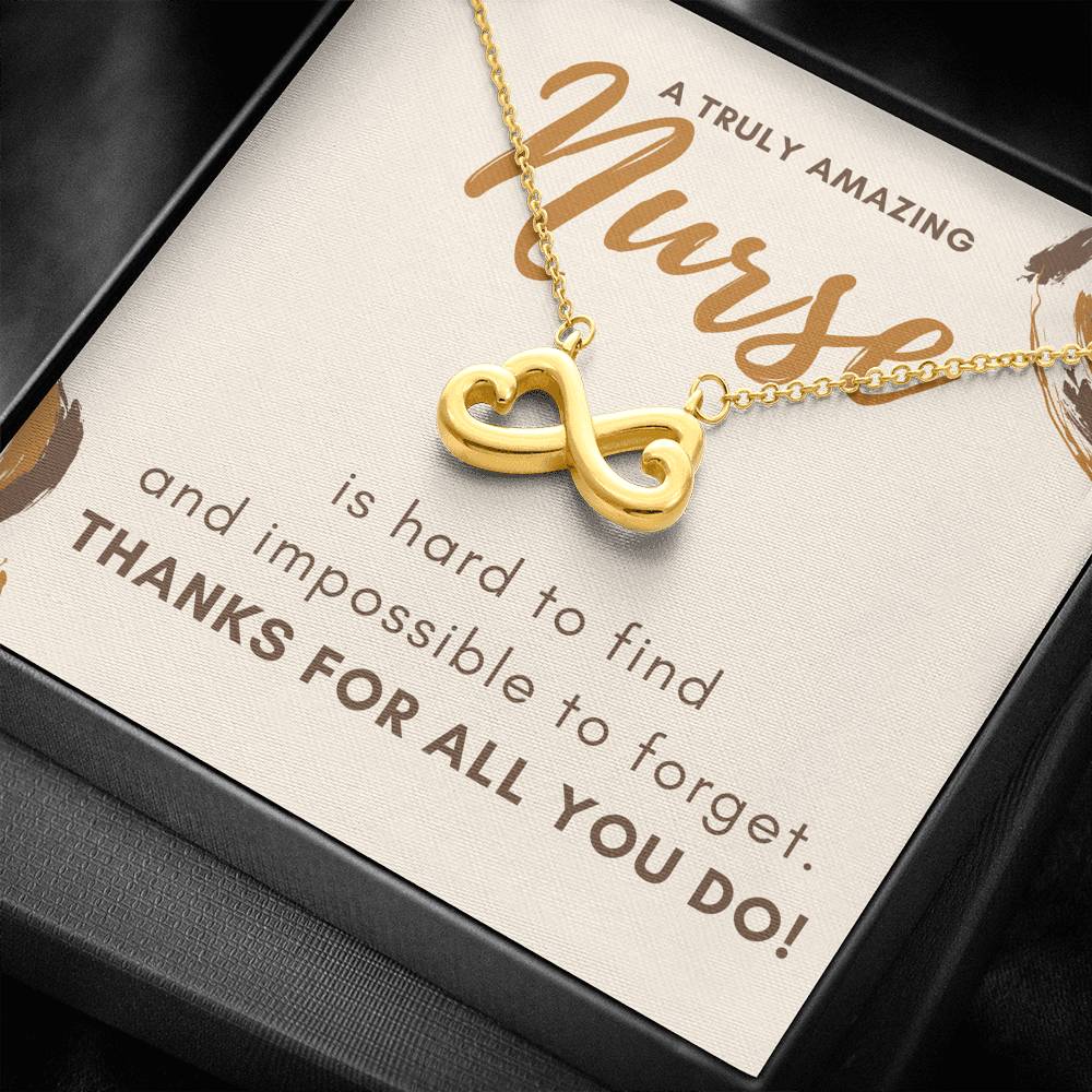 Nurse Necklace Gift From Patient Doctor To Appreciation Of Her Work