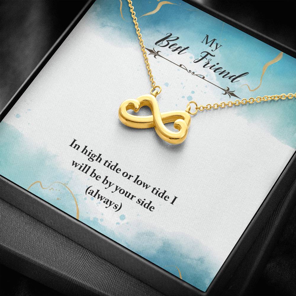 Necklace Gift To My Best Friend Personalized Pendent Gift With The Message Card On Birthday Wedding Graduation Gift For True Friendship