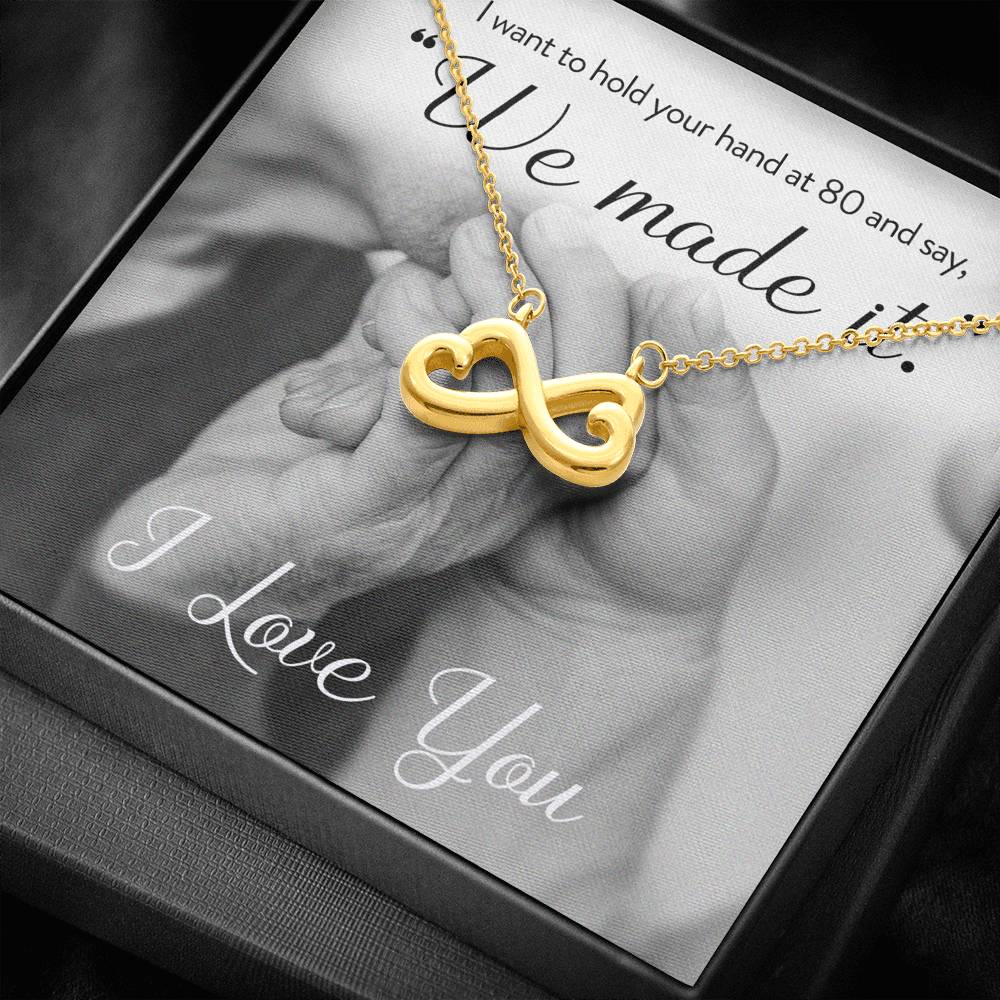 To My Mom Mother In Law Grandma Wife Fiancée Personalized Necklace Gift On Mother's Day Valentine's Day Birthday Wedding Gift