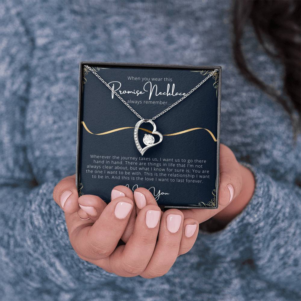 PROMISE NECKLACE Forever Love Necklace