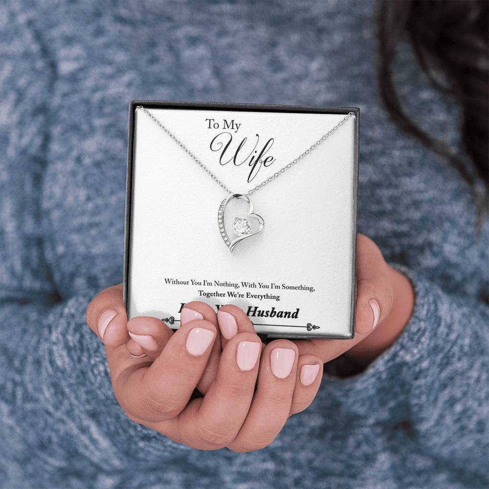 Husband to wife Forever Love Necklace