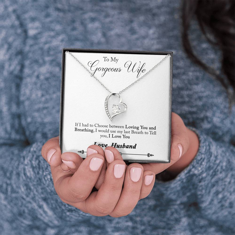 Husband to wife Forever Love Necklace