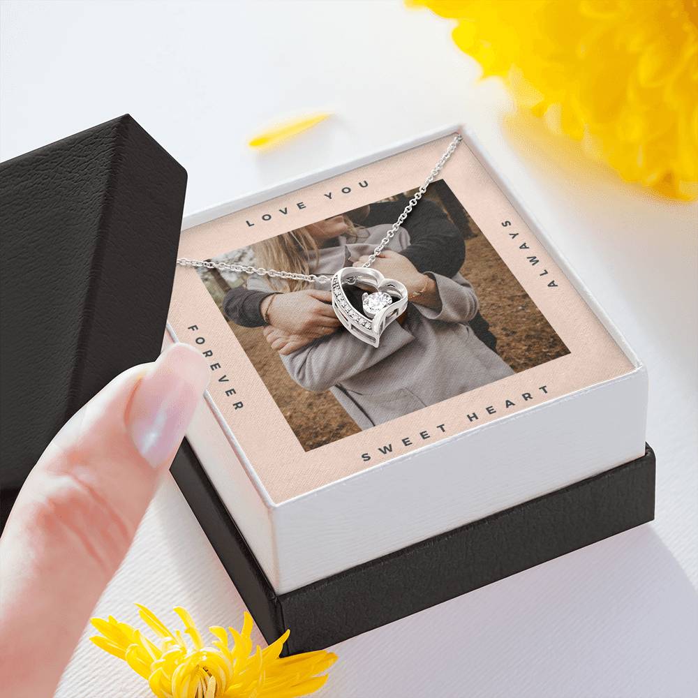 Mother's Day Necklace To My Mom Grandma Pendent Gift With The Message Card For Wife Daughter Girlfriend On Birthday Wedding Gift