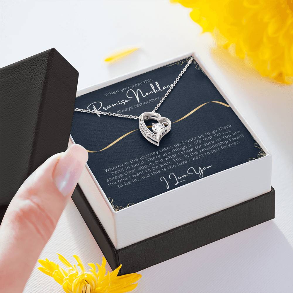 PROMISE NECKLACE Forever Love Necklace