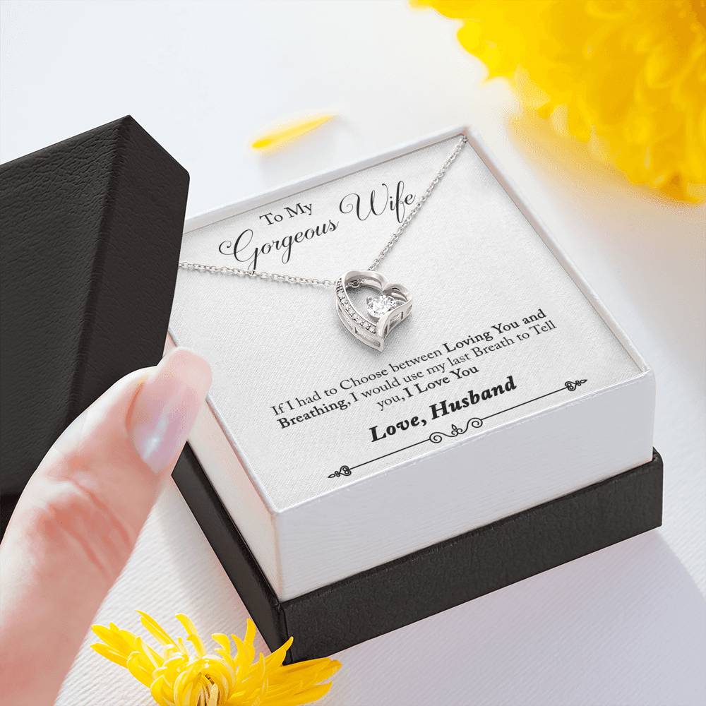 Husband to wife Forever Love Necklace