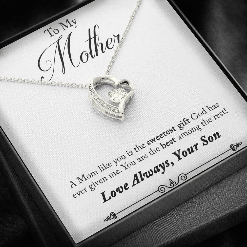 Son to mother Forever Love Necklace